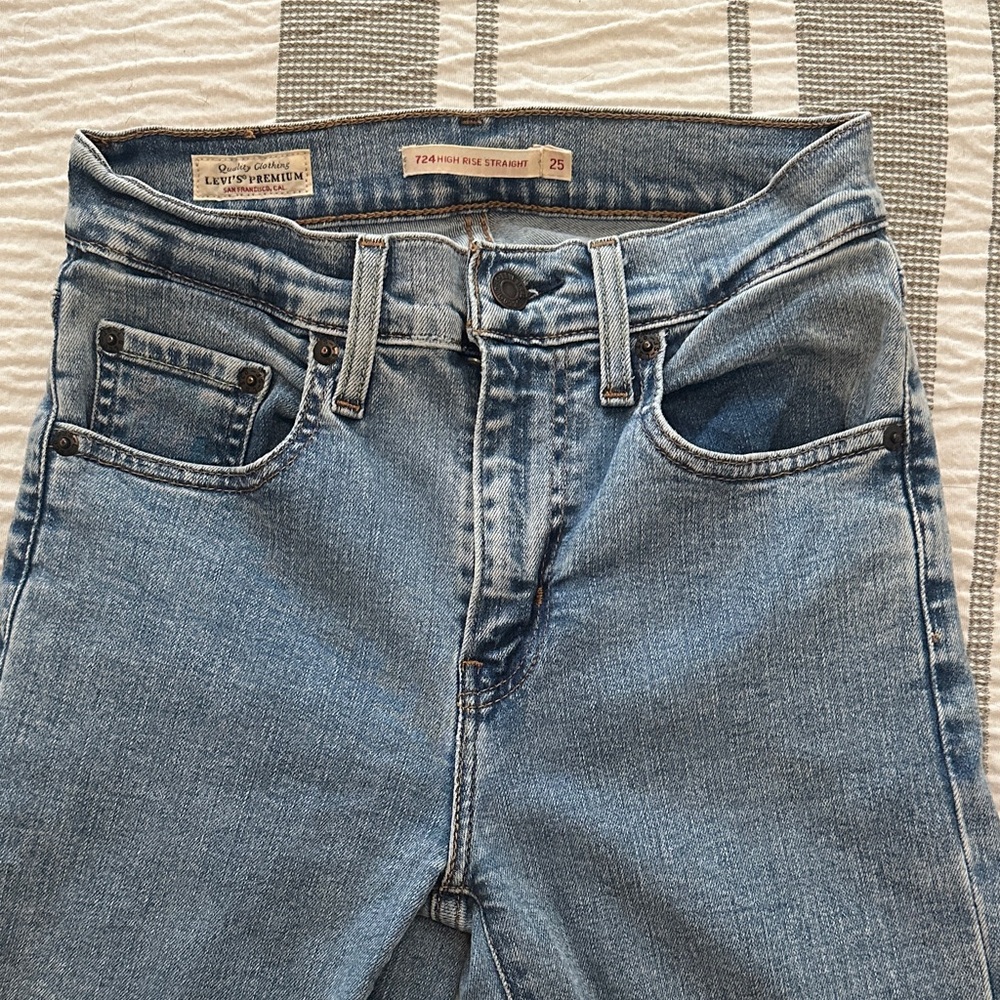 Women’s Levi’s High Rise Straight 724